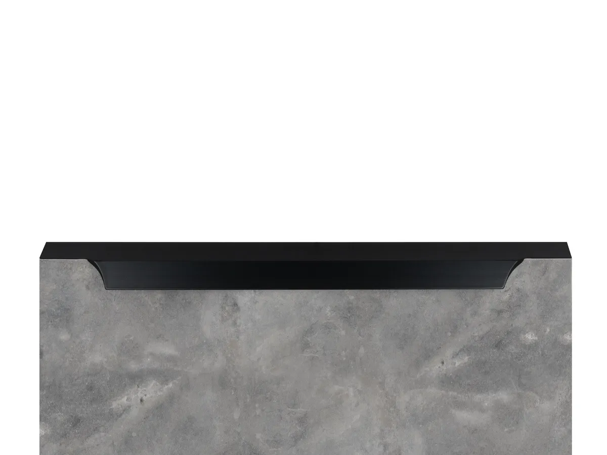 RT114BL.1/512/600 Ручка торцевая 512 мм матовый чёрный <30> 2