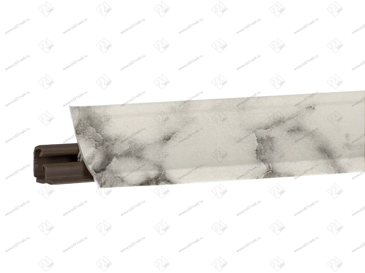 Плинтус RUS LB 231(15) Мрамор белый 3,0 м (№ 600) 1