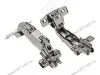 ZP-KT165H2BE Петля угловая 165 накладная GTV без евро, с отв. пл., 45/35 мм, Н2 сталь, <100> превью 1