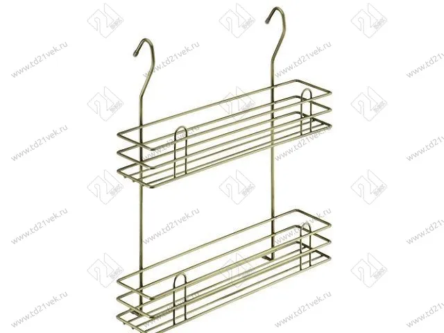 LE-540 AB Полка  для специй двухъярусная, Тип II (350х105х400) бронза<6> 1