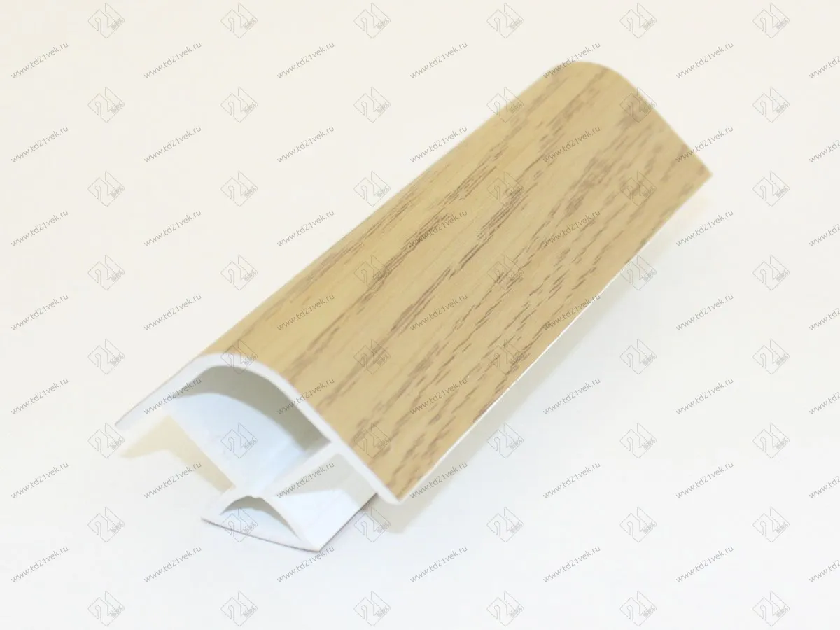 Угол для цоколя 90гр, декор дуб светлый <> 1
