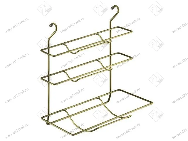 MX-065 AB Полка для рулонов (327х165х358) бронза<8> 1