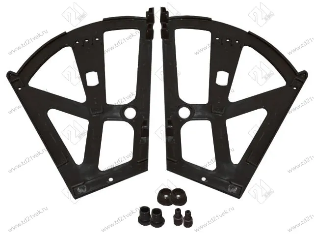 Механизм для обувниц двойной, черный 1