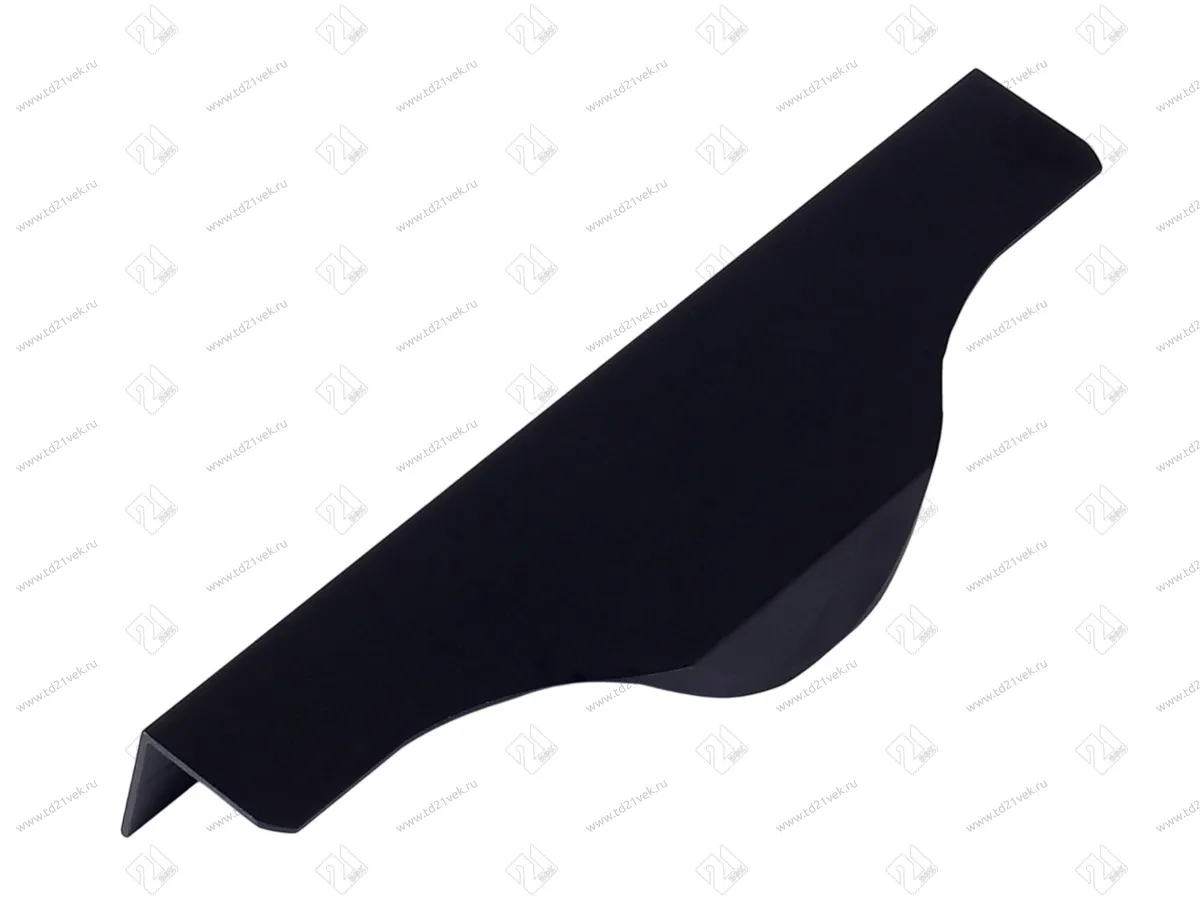 Профиль-ручка торцевая 160мм (L200мм) черный матовый, RT.K111 1