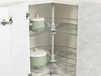 S-3021-C Карусель в базу 320+320 мм, Starax. 2-х ярусная, (d740х650-700 мм)