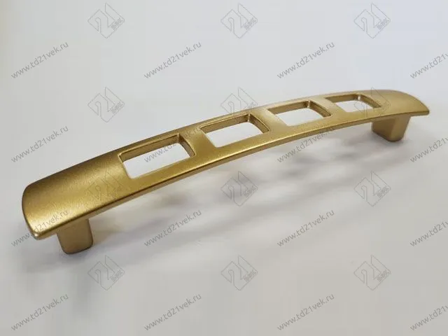 Скоба "Оскар" 5126-04/128 (мат.золото) <30/240> 1