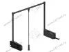 S-6013-A Пантограф Starax, (850-1150x285x900 мм), нагрузка 10 кг, антрацит превью 4