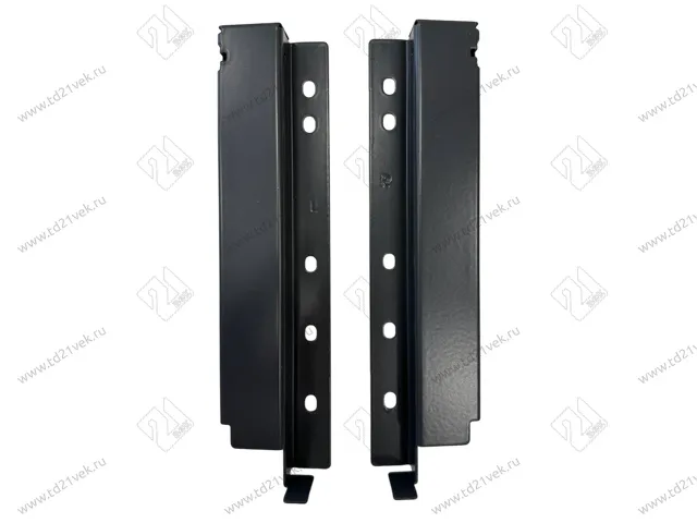 Крепление задней стенки Dragon Pro, H209 мм, темно-серый, комплект- 2 шт. 1