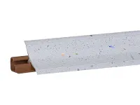 Плинтус для столешниц  "искра белая глянец" 3,0 м LB-231-6082 (№6082/600)  <1/15>