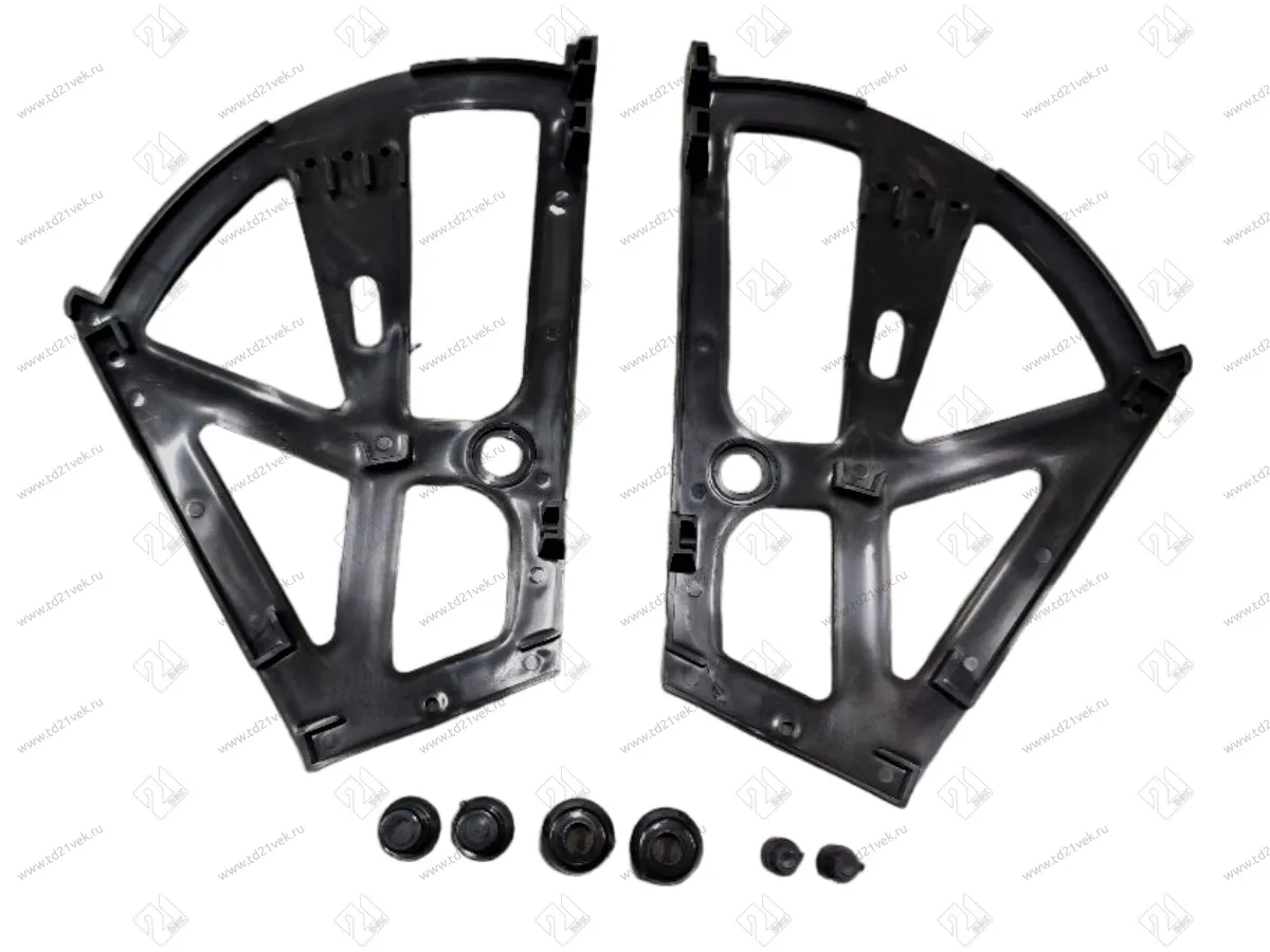 Механизм для обувниц двойной, черный 1