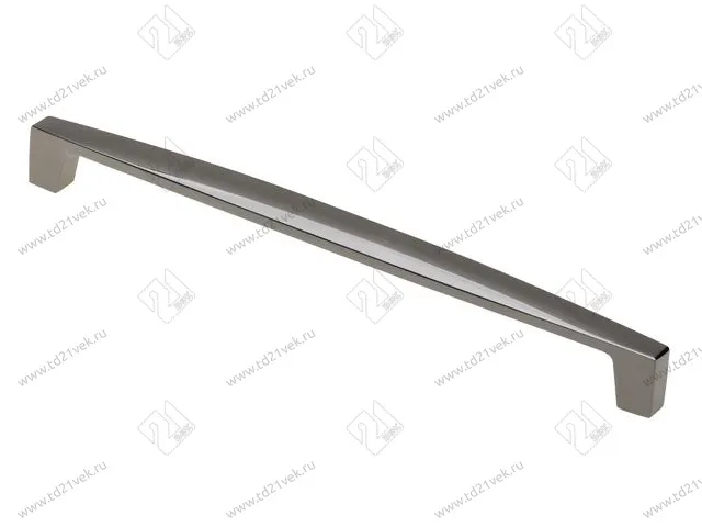 UZ-TIVOL-320-12  Ручка TIVOLI C=320мм черный хром <25> 1