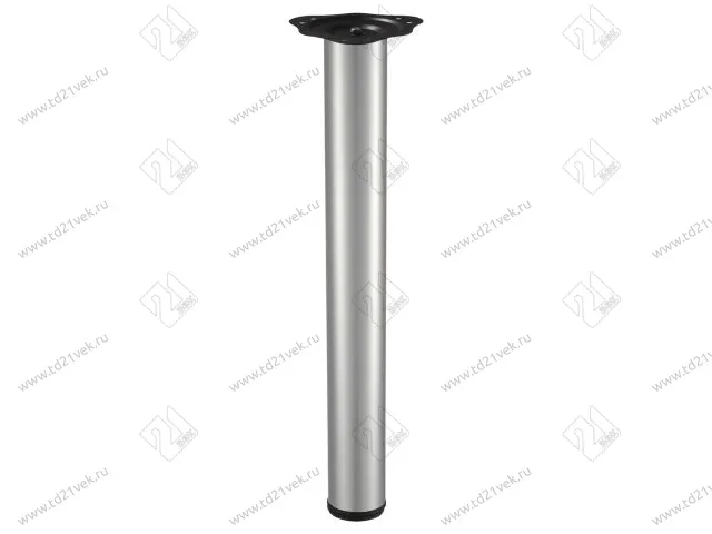 Опора регулируемая для стола 60*820 площадка мат.хром NF312.820 SC.B (Н) <4> 1