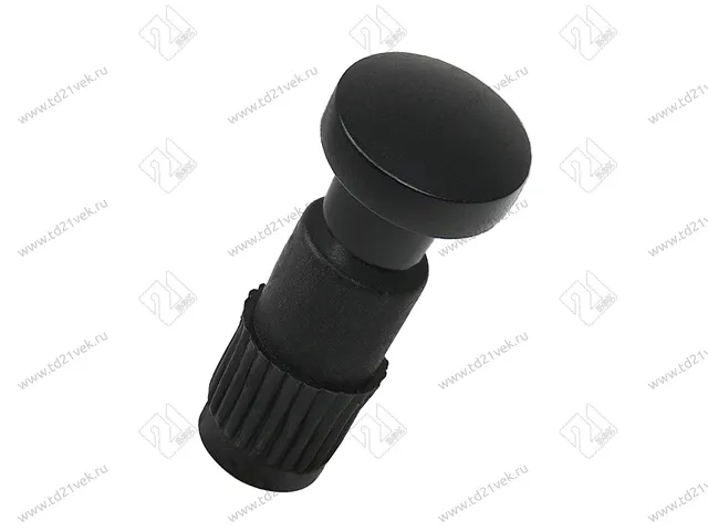 Заглушка рейлинга модерн черный 1