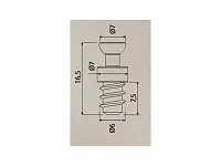 RFML075 Винт d6х7,5 мм (саморез) цинк <1000/5000>