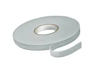 Лента двусторонняя для зеркал 19мм х 25м, белая