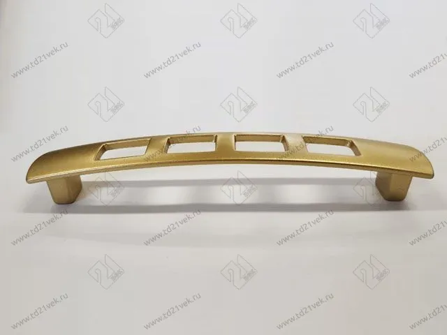 Скоба "Оскар" 5126-04/128 (мат.золото) <30/240> 2