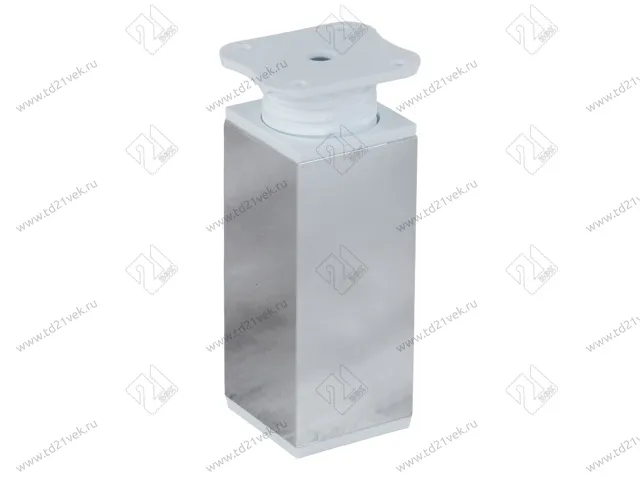 Опора декоративная H100+15мм, хром 2