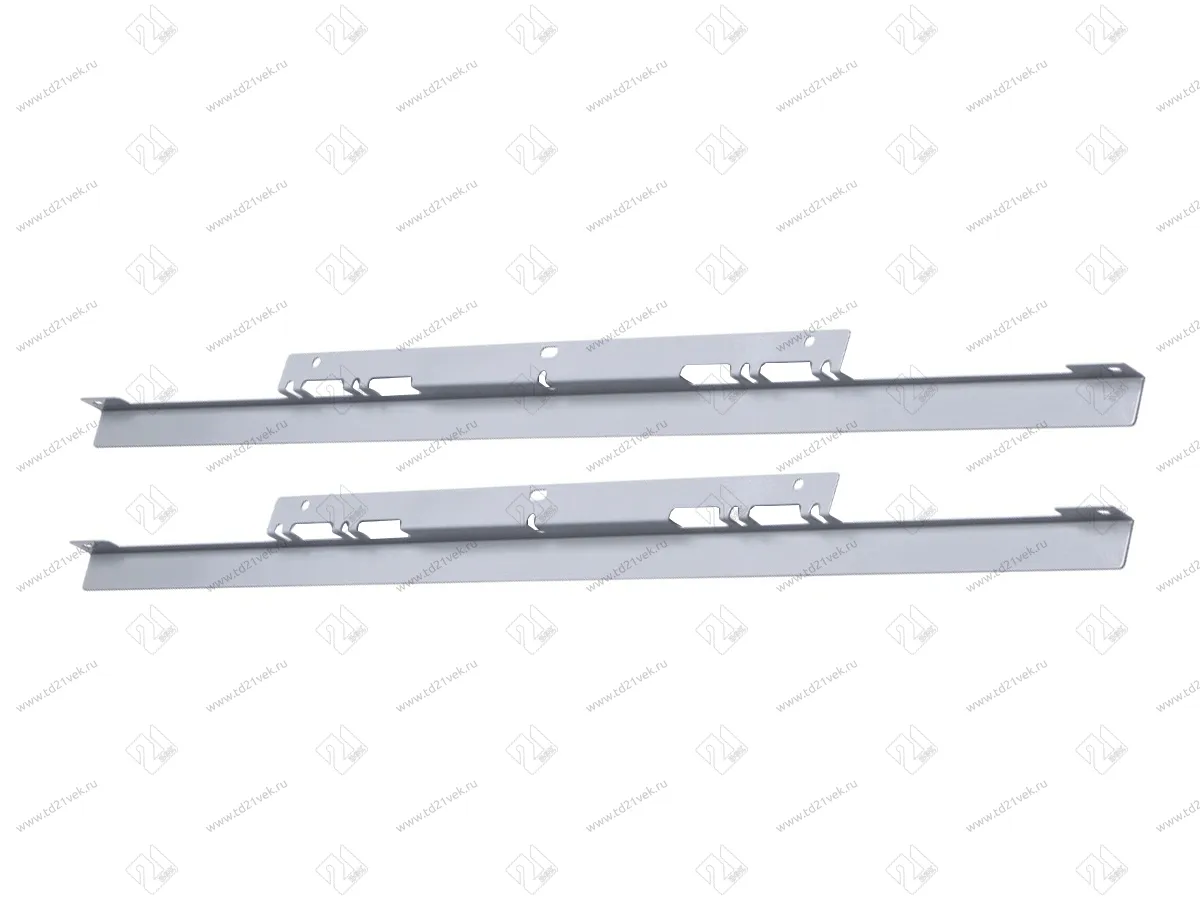 Термоизоляционная планка для духового шкафа универсальная, 16 мм, комплект 2 шт., RAL7040, серый глянец 1