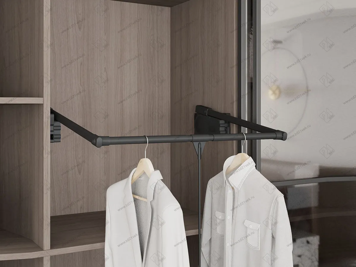 S-6013-A Пантограф Starax, (850-1150x285x900 мм), нагрузка 10 кг, антрацит 1