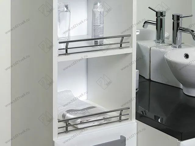 S-8603-C Рейлинг-барьер Starax, (500х15х65 мм), хром 1