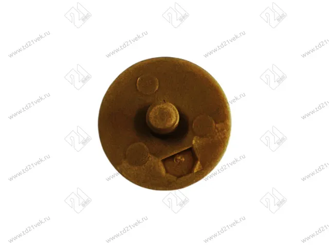 Заглушка эксцентрика, коричневая матовая, 1 упак.=1000 шт. 2
