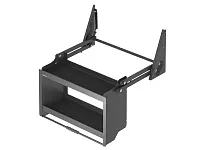 S-5192-A Выдвижная полка в базу 800 мм, Starax, (764х300х550 мм), антрацит