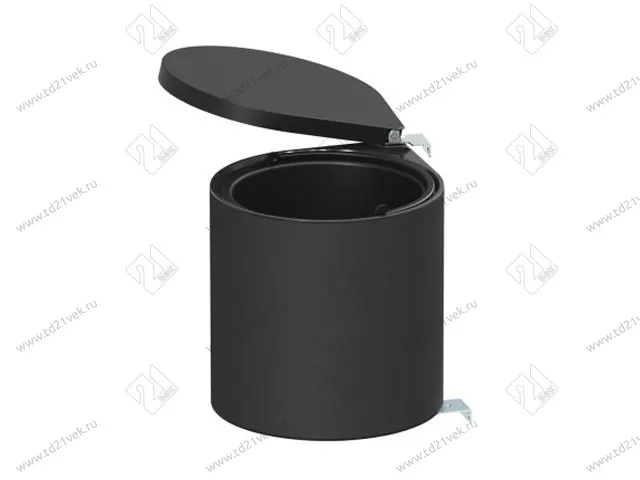 S-2253-A Мусорное ведро, Starax Waste Bin, 10 л, (355x300x380 мм), антрацит 2