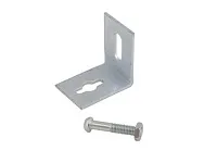 Подвеска мебельная 5.1-Ж-01 широкая П/127 Н толщ 1,8мм  (угловая в сборе) , цинк (50/100) <600>