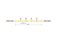 04.800.00.155 Лента G2, COB LED, IP20, 320LED/м, 4000K нейтральный белый, 12В, 12Вт/м, 8мм*5м