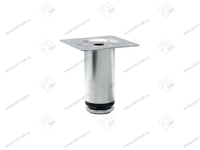 N0010-100 Опора мебельная регулируемая малая 30*100 мм, хром <100> 1