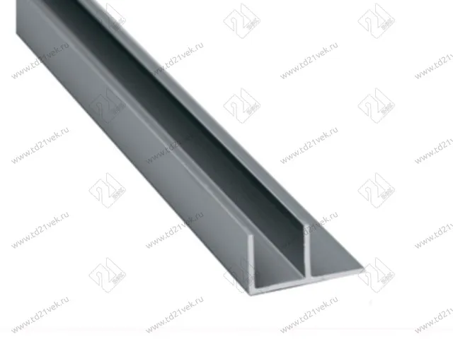 Планка угловая алюм. для стеновых панелей 6мм (F-обр) 1050 L=600 <100> 1
