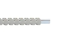 Накладка для овальной штанги  L810мм, светло-серый