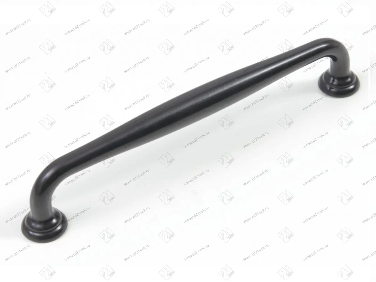 RS433BL.4/128 Ручка-скоба 128 мм , чёрный  матовый <30/180> 1