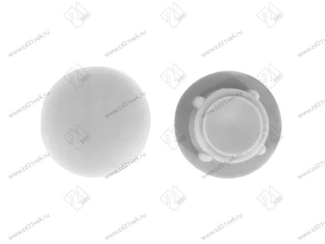 Заглушка для технологических отверстий, D5 мм, белая матовая (1упак = 1000шт) 1