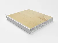 Цоколь кухонный 4м с силик.пр., клен H-100 <15>