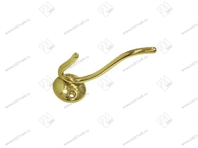 K208GP.6 Крючок мебельный K0830 золото <25> 1