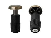 Заглушка рейлинга модерн бронза