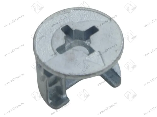 Эксцентрик мебельный для плит толщиной 16 мм, d15х11,4мм, Н=7,5мм 1