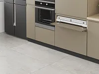 S-2145-W Механизм Starax для встраиваемой столешницы в три сложения с ножкой, шир.600 (564х510х125 мм), белый