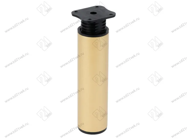 Опора декоративная H150+15мм, золото матовое 2