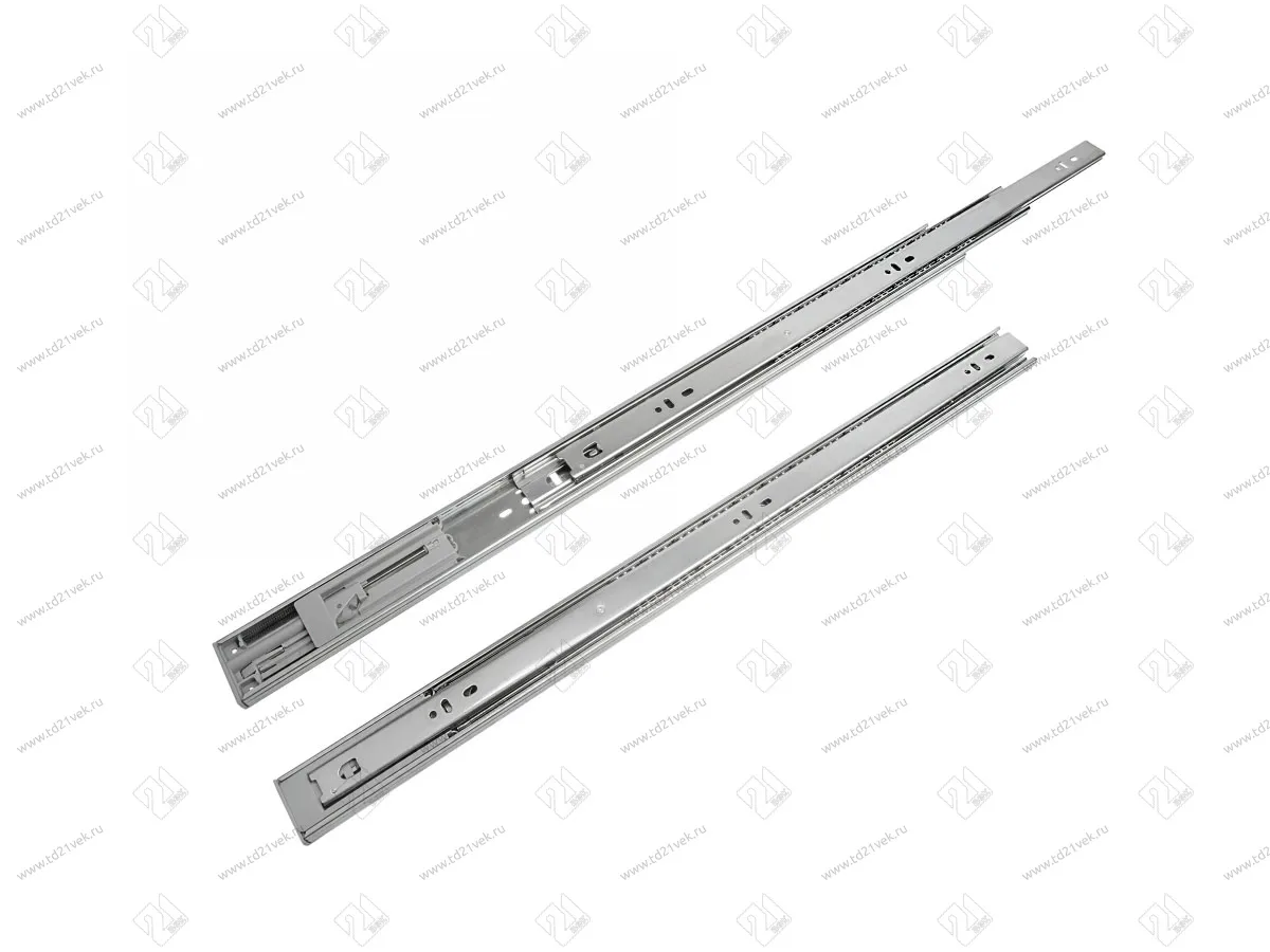 Направ-щие шарик. H45/L500мм (нагр.до30кг)(c довод.)(полн.выдв.)(1.2кг.) DM45-500-DW 1