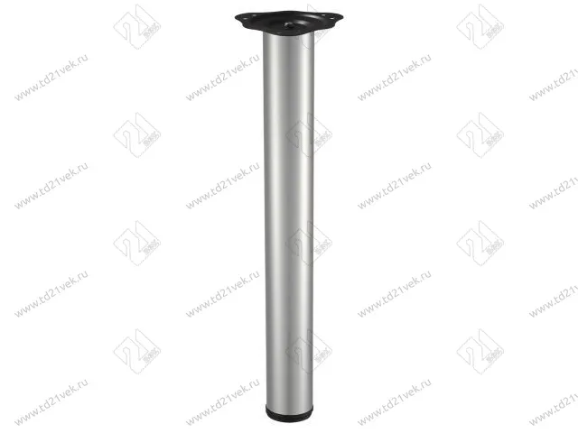 Опора регулируемая для стола 60*710 площадка мат. хром N0000-710 SC <4> 1