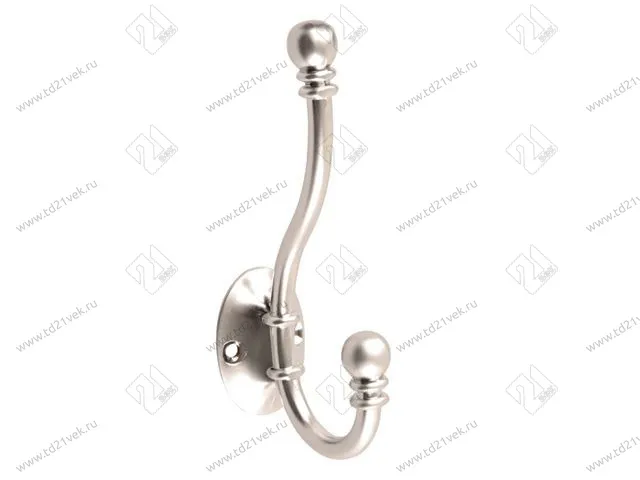 KR0180 SN Крючок матовый никель <30/180> 1