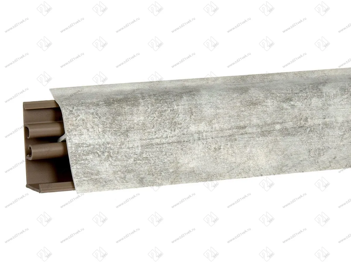 Плинтус для столешниц "Strombolly grey" 3,0 м ПВХ LB-381-6191  (№605) <1/20> 1