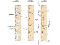 107-01-09-302 Механизм для обувниц Mesan, односекционный с дюбелями, пластик, белый <40>