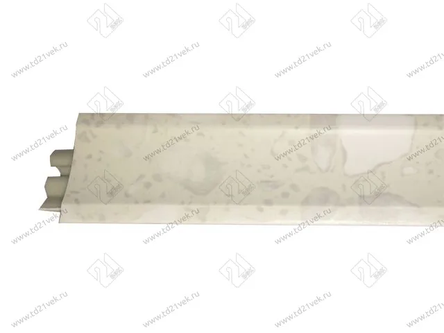 Плинтус для столешниц  "белые камушки" 3,0 м LB-231-6024 (№6014/600/6017/6006) <1/15> 1