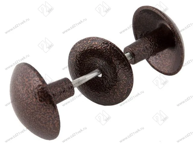 Ручка-кнопка РК1 тип 1 у металл, антик бронза <30> 4