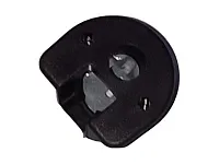 ACKRF016 Стяжка RAFFIX DUO d20*H12,5 мм с эксцентриком для плиты 16 мм, черная