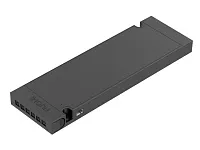 Блок питания ультратонкий 100W, AC-230/DC-12V, черный, 6 портов
