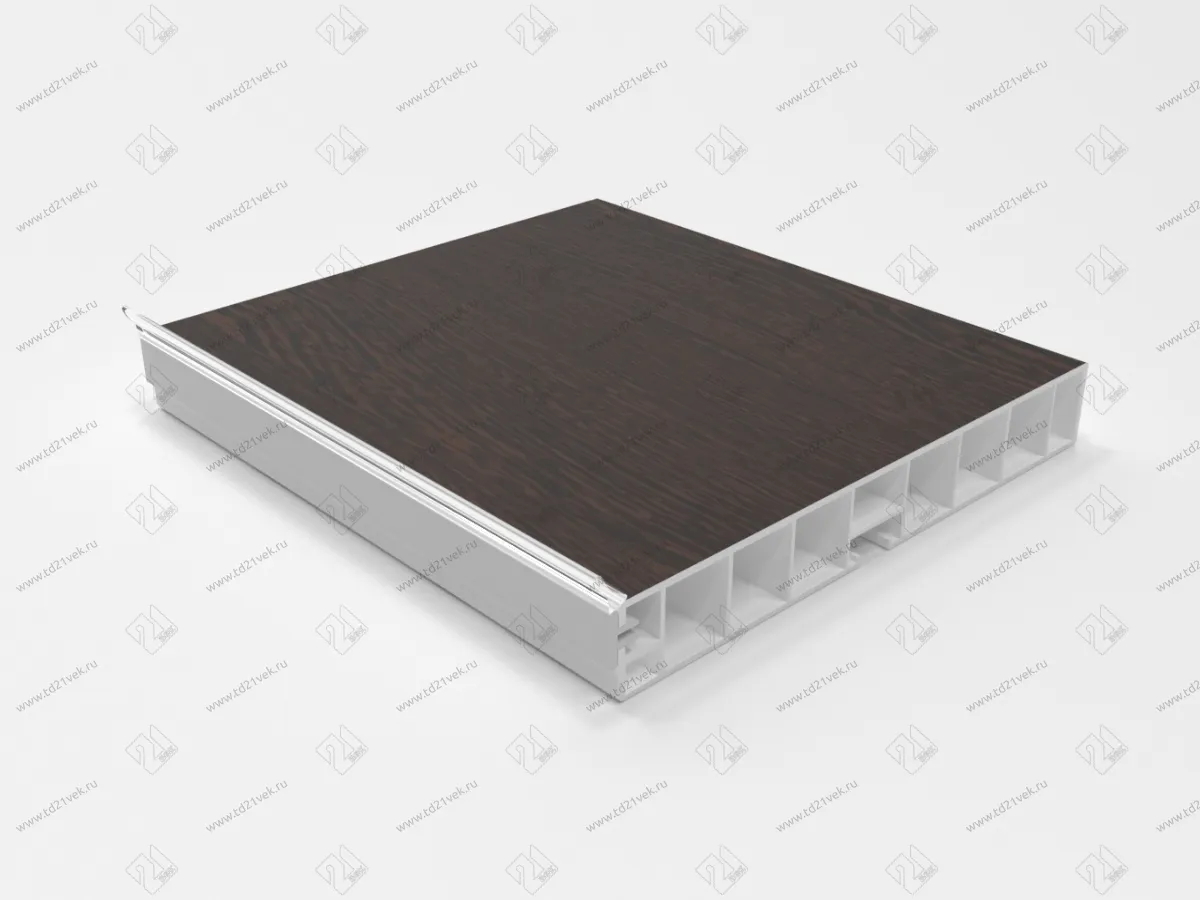 Цоколь кухонный 4м с силик.пр., венге H-100 <15> 1